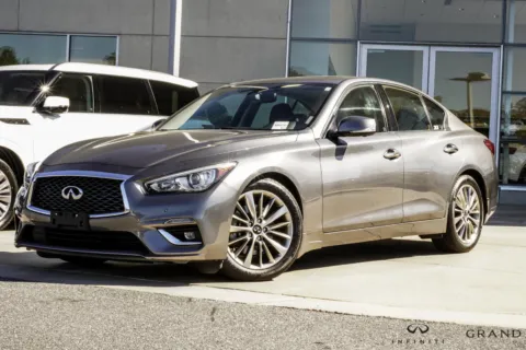 Gray 2022 INFINITI Q50 LUXE for sale in Macon, GA