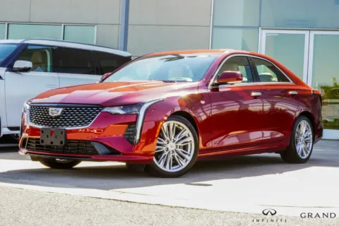 Red 2021 Cadillac CT4 Premium Luxury for sale in Macon, GA