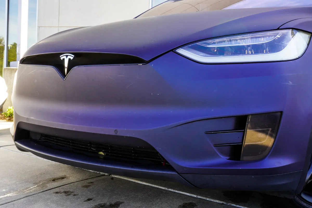 Used 2020 Tesla Model X Long Range with VIN 5YJXCAE23LF305827 for sale in Canton, GA