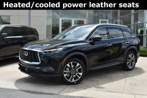 Black 2025 INFINITI QX60 LUXE for sale in Macon, GA