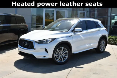 White 2025 INFINITI QX50 LUXE for sale in Macon, GA
