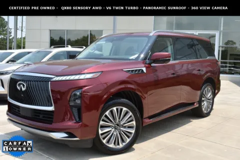 Gray 2025 INFINITI QX80 SENSORY for sale in Macon, GA