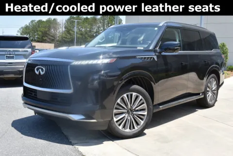 Black 2025 INFINITI QX80 SENSORY for sale in Macon, GA