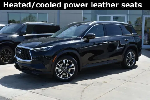 Black 2025 INFINITI QX60 LUXE for sale in Macon, GA