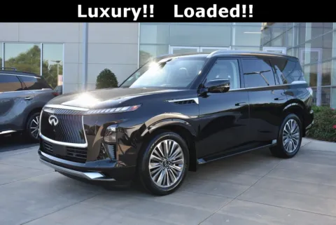 Black 2025 INFINITI QX80 SENSORY for sale in Macon, GA
