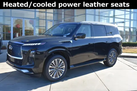Black 2025 INFINITI QX80 SENSORY for sale in Macon, GA