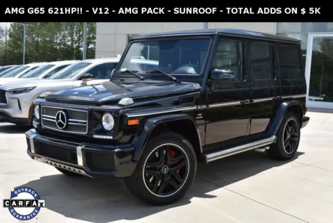 Black 2018 Mercedes-Benz G-Class G 65 AMG for sale in Macon, GA