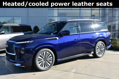 Blue 2025 INFINITI QX80 LUXE for sale in Macon, GA