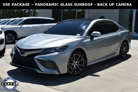Silver 2021 Toyota Camry XSE for sale in Macon, GA