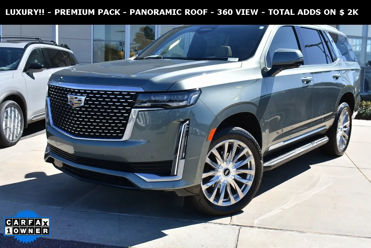 Green 2024 Cadillac Escalade Premium Luxury for sale in Macon, GA