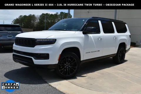 White 2024 Jeep Grand Wagoneer L Series II for sale in Macon, GA