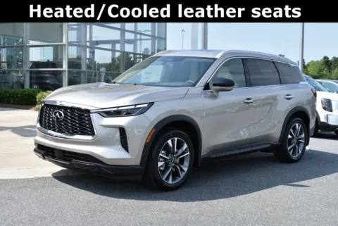 Silver 2025 INFINITI QX60 LUXE for sale in Macon, GA