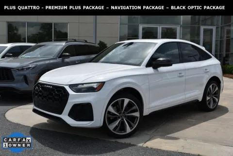 White 2023 Audi SQ5 Sportback Premium Plus for sale in Macon, GA