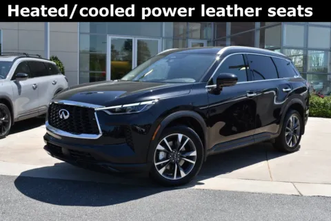Black 2025 INFINITI QX60 LUXE for sale in Macon, GA