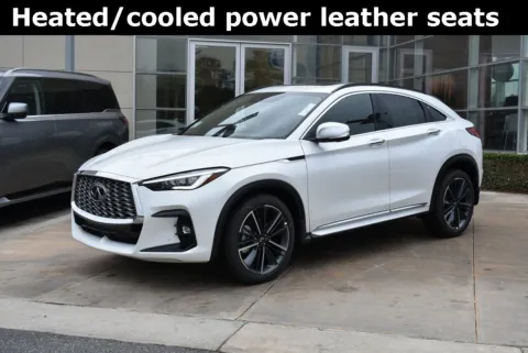 White 2025 INFINITI QX55 ESSENTIAL for sale in Macon, GA