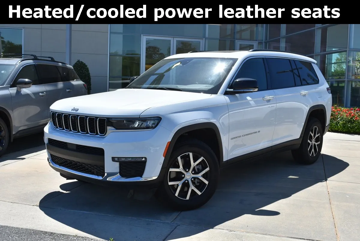 White 2024 Jeep Grand Cherokee L Limited for sale in Macon, GA