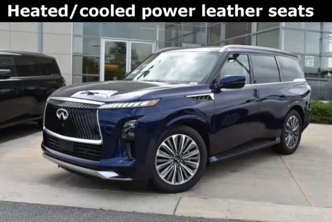 Blue 2025 INFINITI QX80 LUXE for sale in Macon, GA