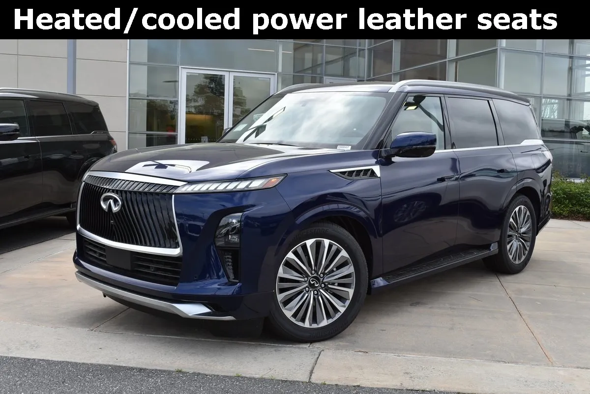 Blue 2025 INFINITI QX80 LUXE for sale in Macon, GA