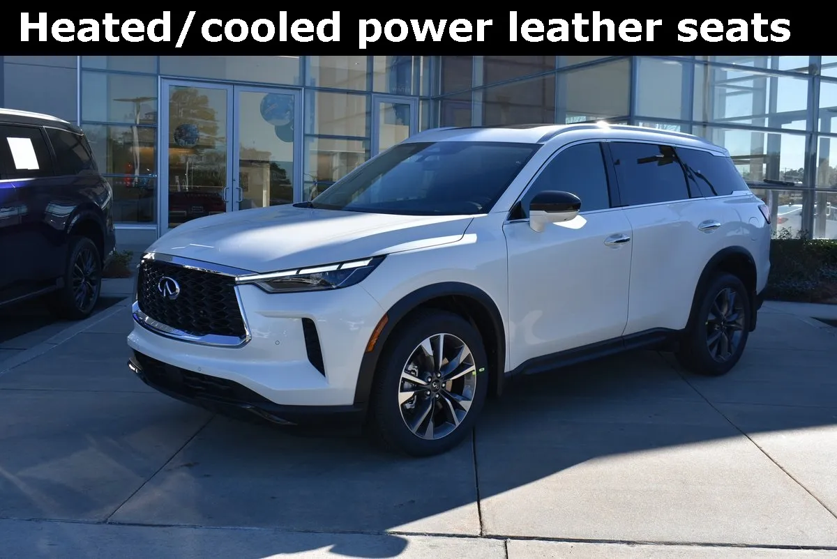 White 2025 INFINITI QX60 LUXE for sale in Macon, GA