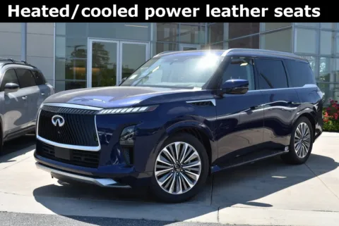 Blue 2025 INFINITI QX80 LUXE for sale in Macon, GA