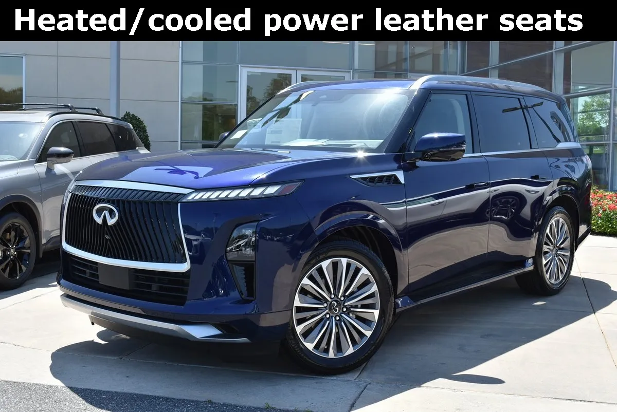 Blue 2025 INFINITI QX80 LUXE for sale in Macon, GA