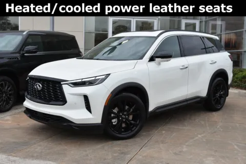 White 2025 INFINITI QX60 LUXE for sale in Macon, GA