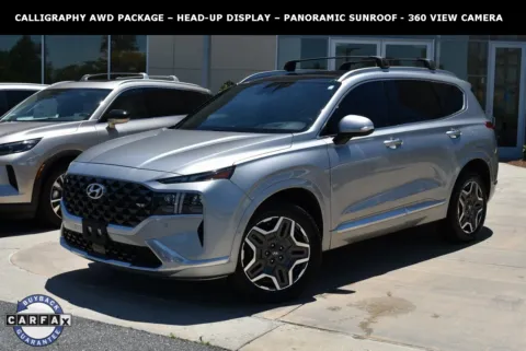 Silver 2021 Hyundai Santa Fe Calligraphy for sale in Macon, GA