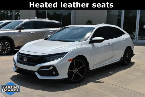 White 2021 Honda Civic Sport Touring for sale in Macon, GA