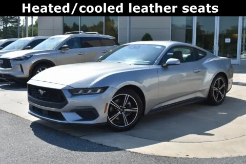 Silver 2024 Ford Mustang EcoBoost Premium for sale in Macon, GA