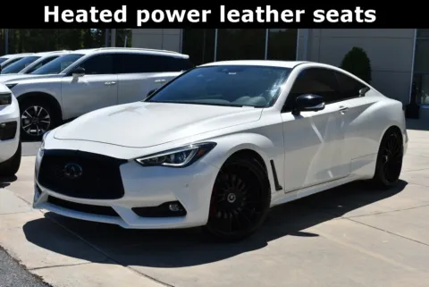 White 2021 INFINITI Q60 Red Sport 400 for sale in Macon, GA