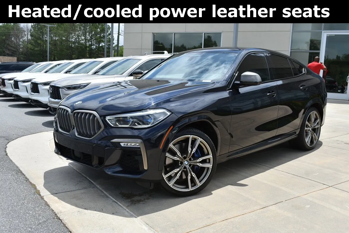 Black 2020 BMW X6 M50i for sale in Macon, GA