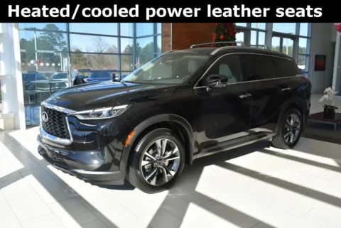 Black 2025 INFINITI QX60 LUXE for sale in Macon, GA