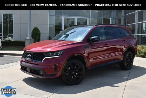 Red 2022 Kia Sorento SX for sale in Macon, GA
