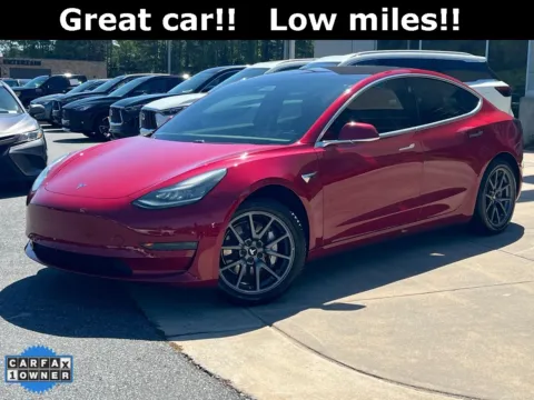 Red 2019 Tesla Model 3 Long Range for sale in Macon, GA