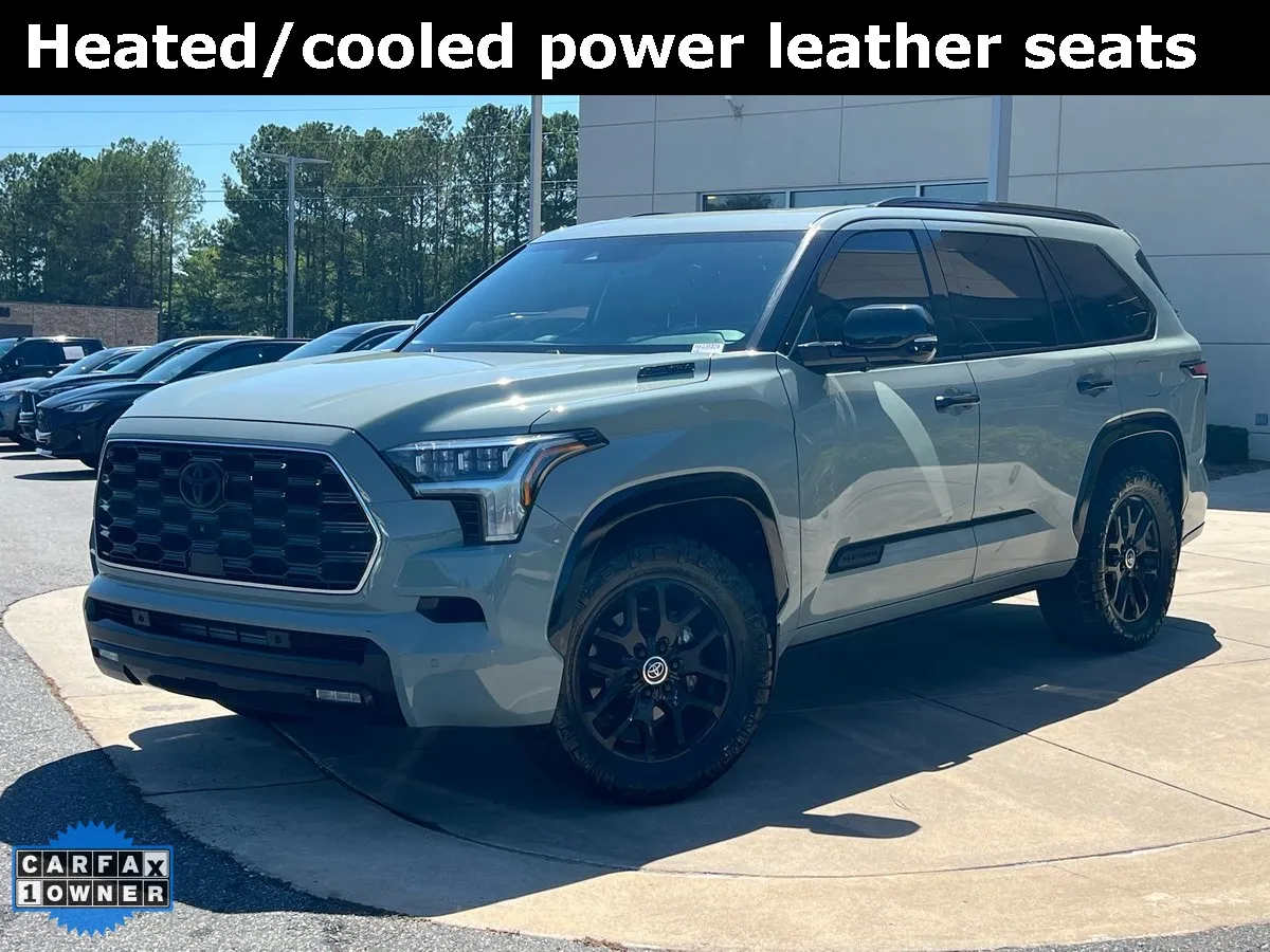 Gray 2024 Toyota Sequoia Platinum for sale in Macon, GA