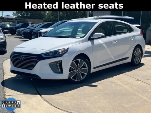 White 2019 Hyundai Ioniq Hybrid Limited for sale in Macon, GA