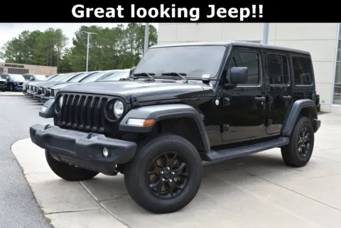 Black 2019 Jeep Wrangler Unlimited Sport Altitude for sale in Macon, GA