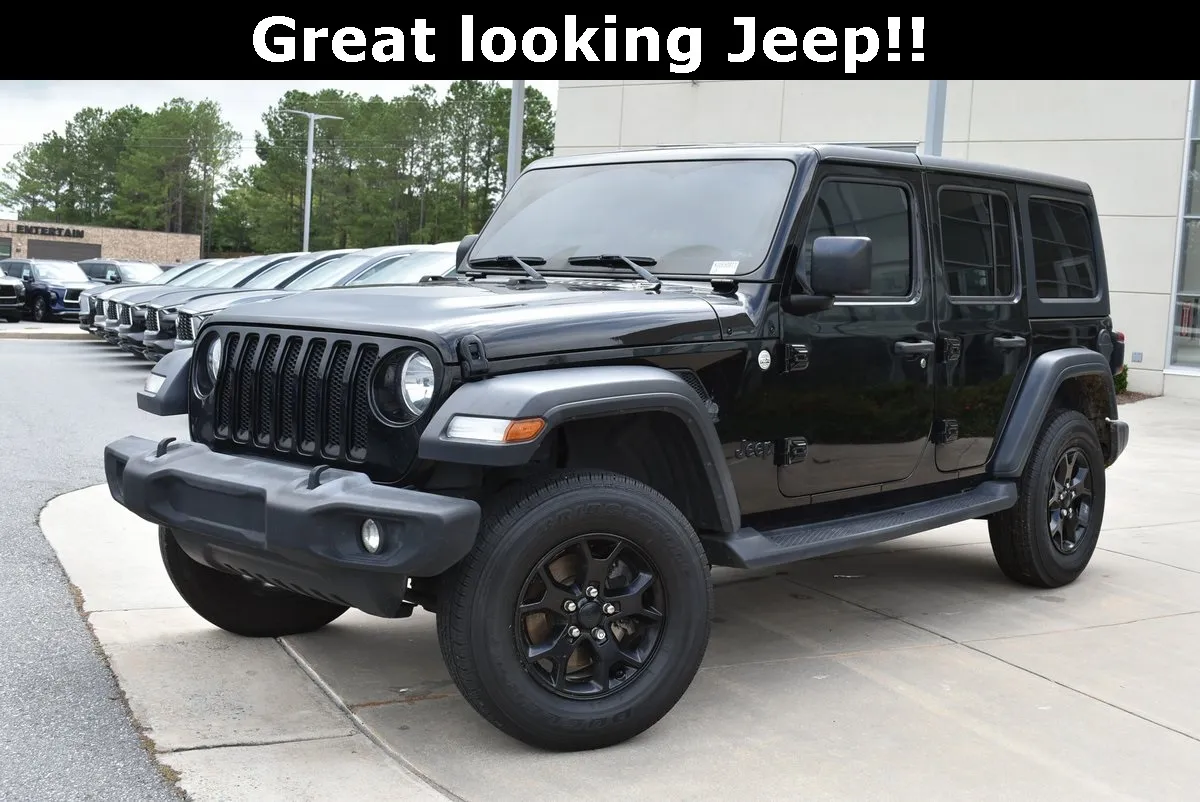 Black 2019 Jeep Wrangler Unlimited Sport Altitude for sale in Macon, GA