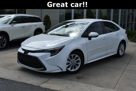White 2022 Toyota Corolla LE for sale in Macon, GA
