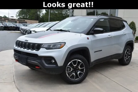 Silver 2024 Jeep Compass Trailhawk for sale in Macon, GA