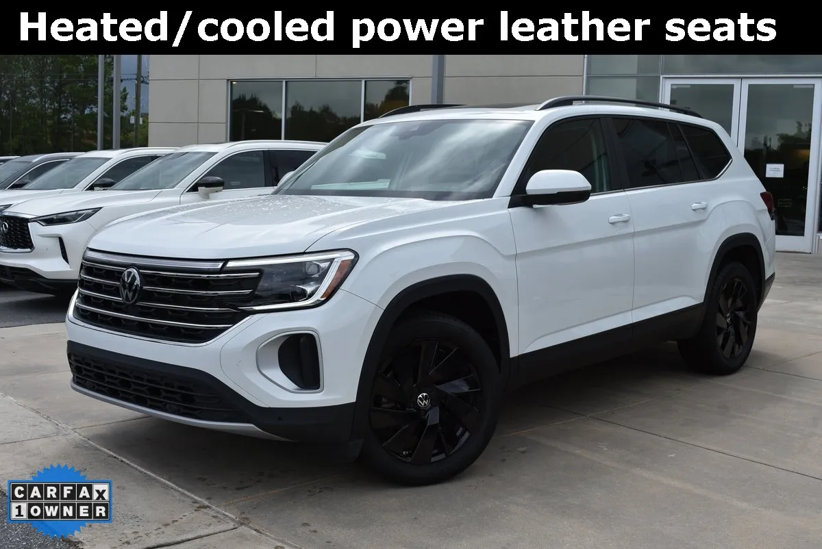 White 2024 Volkswagen Atlas 2.0T SE w/Technology for sale in Macon, GA