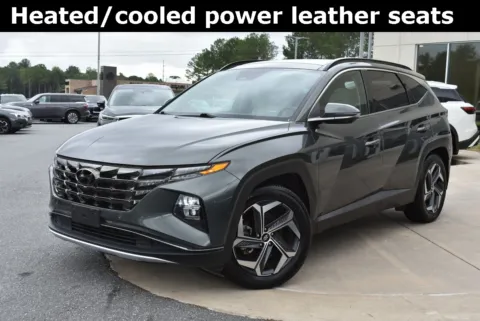 Gray 2022 Hyundai Tucson Limited for sale in Macon, GA