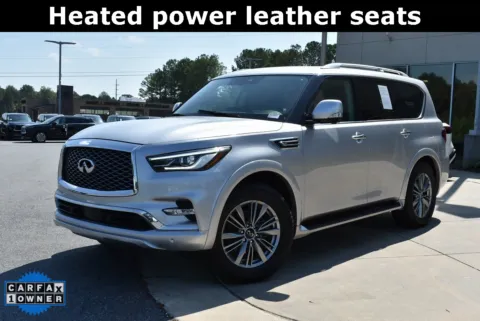 Silver 2022 INFINITI QX80 LUXE for sale in Macon, GA