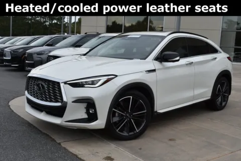 White 2022 INFINITI QX55 ESSENTIAL for sale in Macon, GA
