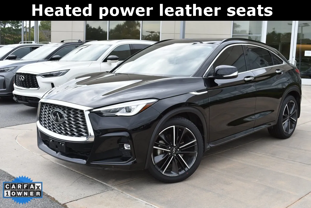 Black 2022 INFINITI QX55 LUXE for sale in Macon, GA