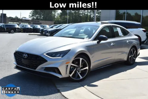 Silver 2022 Hyundai Sonata SEL Plus for sale in Macon, GA