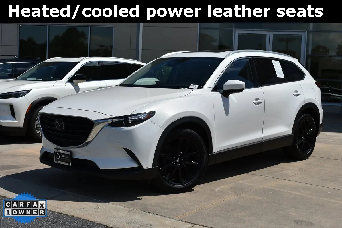 White 2022 Mazda CX-9 Touring Plus for sale in Macon, GA
