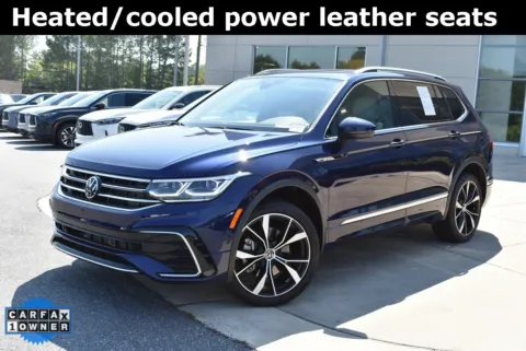 Blue 2024 Volkswagen Tiguan 2.0T SEL R-Line for sale in Macon, GA