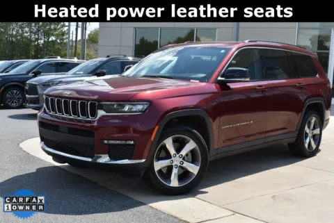 Red 2021 Jeep Grand Cherokee L Limited for sale in Macon, GA