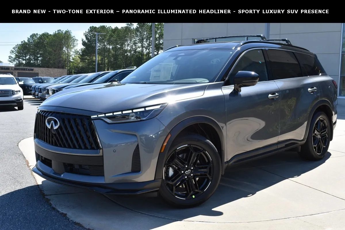 Black 2026 INFINITI QX60 SPORT for sale in Macon, GA
